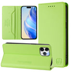 RC01 Dual-Folded Magnetic Suction RFID Leather Phone Case, For iPhone 11 Pro Max, For iPhone 11, For iPhone 11 Pro, For iPhone X / XS, For iPhone XR, For iPhone XS Max