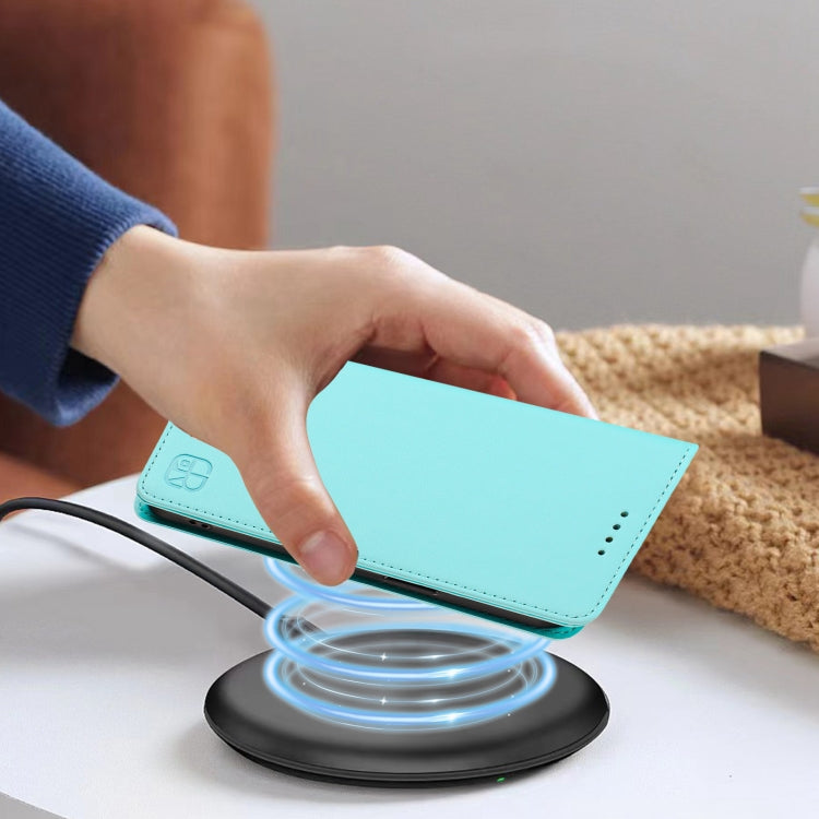 RC01 Doppelt Gefaltete Magnetische Saug-RFID Leder Handyhülle, Für iPhone 7 Plus / 8 Plus