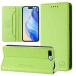 RC01 Doppelt Gefaltete Magnetische Saug-RFID Leder Handyhülle, Für iPhone 7 Plus / 8 Plus