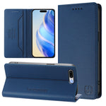 RC01 Doppelt Gefaltete Magnetische Saug-RFID Leder Handyhülle, Für iPhone 7 Plus / 8 Plus