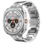 Schmetterlingsschnalle Titanlegierung Uhrenarmband, für Samsung Galaxy Watch Ultra 47mm / Ultra 2025