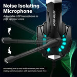 KOTION EACH G9000 Pro Over-Ear Gaming Headset mit Mikrofon, Kabellänge: ca. 2,1 m, G9000 Pro