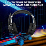 KOTION EACH G9000 Pro Over-Ear Gaming Headset mit Mikrofon, Kabellänge: ca. 2,1 m, G9000 Pro