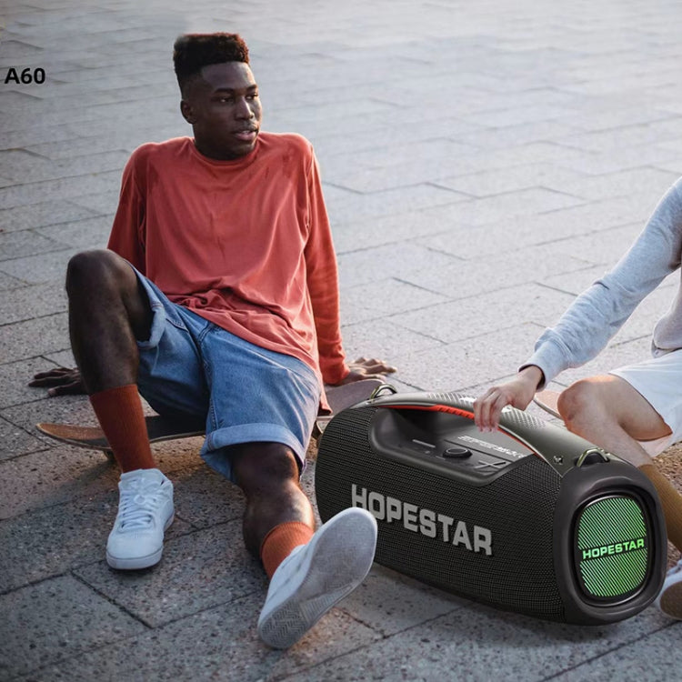 HOPESTAR A60 100W Outdoor Tragbarer IPX6 Wasserdichter Bluetooth-Lautsprecher mit Mikrofon