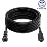 Mini DIN 6-Pin Kern Verlängerungskabel, 0,5m, 1,8m, 3m