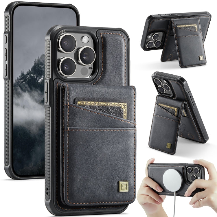 AutSpace A12 MagSafe Magnetic RFID Card Bag Phone Case, For iPhone 13, For iPhone 12 / 12 Pro, For iPhone 12 Pro Max