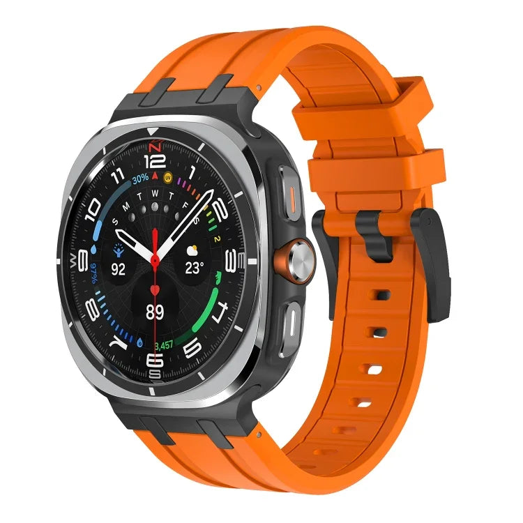AP-Serie Flüssigsilikon-Uhrenarmband, für Samsung Galaxy Watch Ultra 47 mm / Ultra 2025
