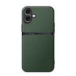 Litschi-Leder Magnetische Rundum-Stoßfeste Handyhülle, Für iPhone 17e / 16e, Für iPhone 17 Pro Max, Für iPhone 17 Pro, Für iPhone 17, Für iPhone Air, Für iPhone 16 Pro Max, Für iPhone 16 Pro, Für iPhone 16 Plus