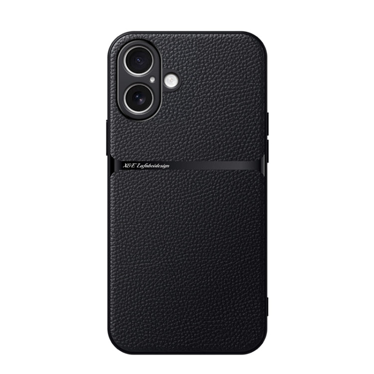 Litschi-Leder Magnetische Vollschutz Stoßfeste Handyhülle, Für iPhone 16, Für iPhone 15 Pro Max, Für iPhone 15 Pro, Für iPhone 15 Plus, Für iPhone 15, Für iPhone 14 Plus, Für iPhone 14, Für iPhone 14 Pro
