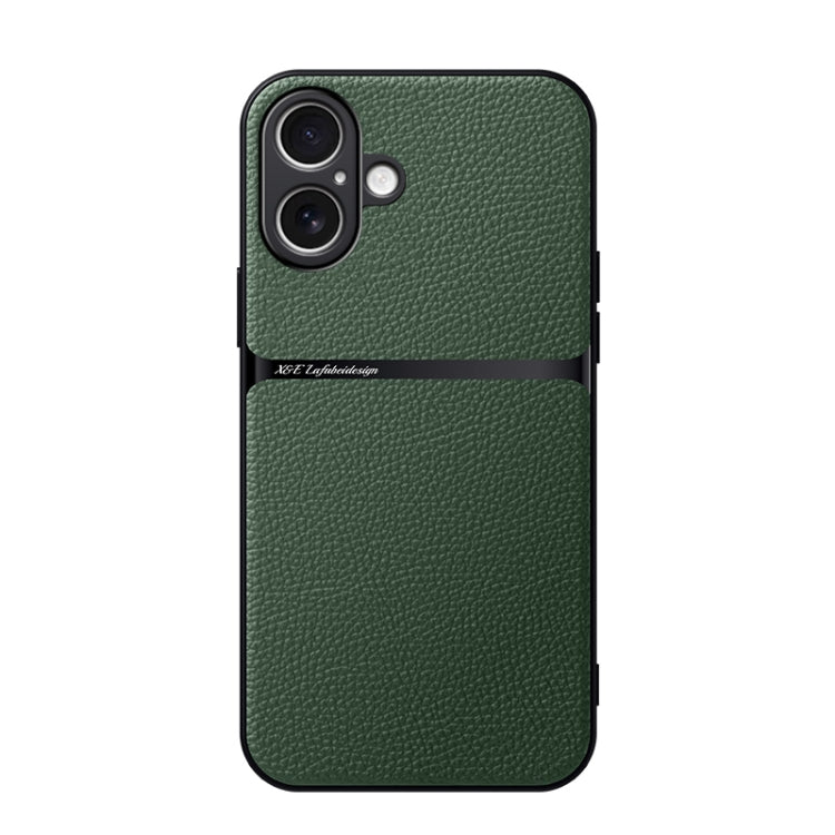 Litschi-Leder Magnetische Vollschutz Stoßfeste Handyhülle, Für iPhone 16, Für iPhone 15 Pro Max, Für iPhone 15 Pro, Für iPhone 15 Plus, Für iPhone 15, Für iPhone 14 Plus, Für iPhone 14, Für iPhone 14 Pro