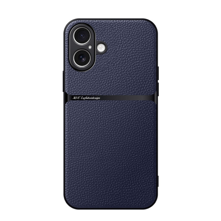 Litschi-Leder Magnetische Vollschutz Stoßfeste Handyhülle, Für iPhone 16, Für iPhone 15 Pro Max, Für iPhone 15 Pro, Für iPhone 15 Plus, Für iPhone 15, Für iPhone 14 Plus, Für iPhone 14, Für iPhone 14 Pro