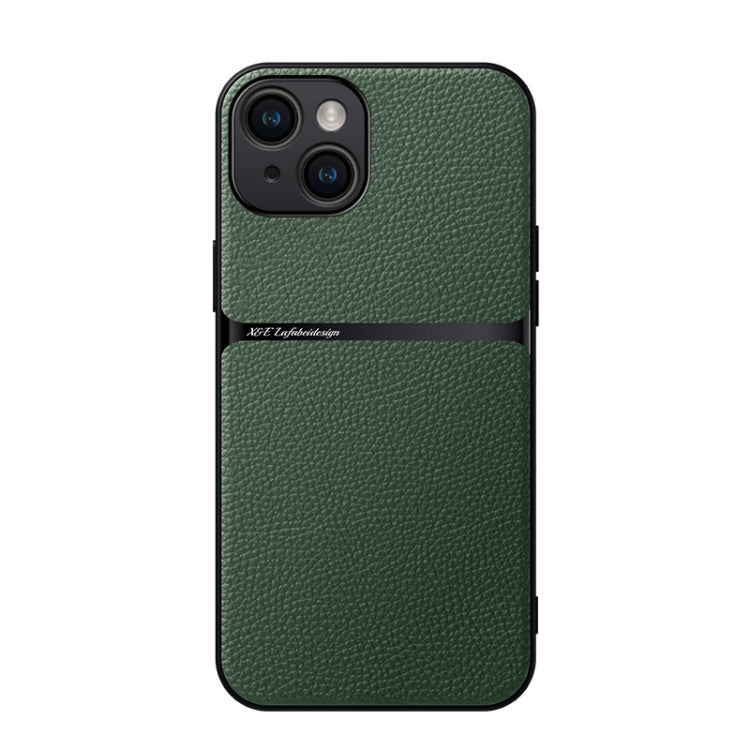 Litschi-Leder Magnetische Vollschutz Stoßfeste Handyhülle, Für iPhone 16, Für iPhone 15 Pro Max, Für iPhone 15 Pro, Für iPhone 15 Plus, Für iPhone 15, Für iPhone 14 Plus, Für iPhone 14, Für iPhone 14 Pro