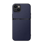Litschi-Leder Magnetische Vollschutz Stoßfeste Handyhülle, Für iPhone 16, Für iPhone 15 Pro Max, Für iPhone 15 Pro, Für iPhone 15 Plus, Für iPhone 15, Für iPhone 14 Plus, Für iPhone 14, Für iPhone 14 Pro