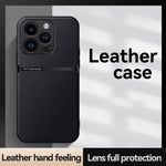 Litchi Leder Magnetische Vollabdeckung Stoßfeste Handyhülle, Für iPhone 14 Pro Max, Für iPhone 13 Pro Max, Für iPhone 13 Pro, Für iPhone 13, Für iPhone 12, Für iPhone 12 Pro Max, Für iPhone 12 Pro, Für iPhone 11 Pro Max