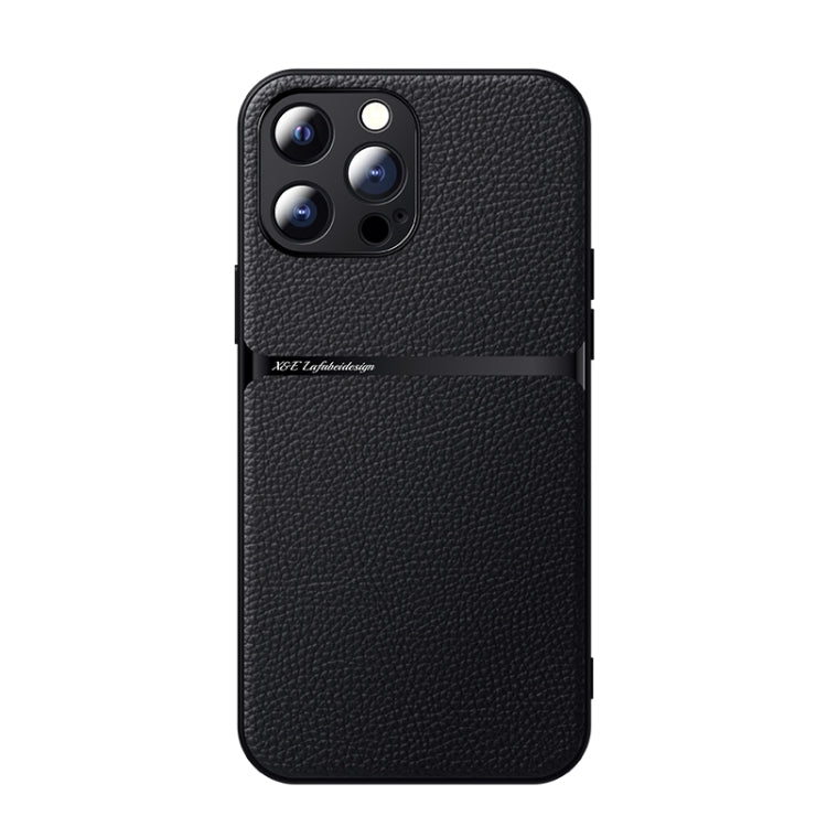 Litchi Leder Magnetische Vollabdeckung Stoßfeste Handyhülle, Für iPhone 14 Pro Max, Für iPhone 13 Pro Max, Für iPhone 13 Pro, Für iPhone 13, Für iPhone 12, Für iPhone 12 Pro Max, Für iPhone 12 Pro, Für iPhone 11 Pro Max