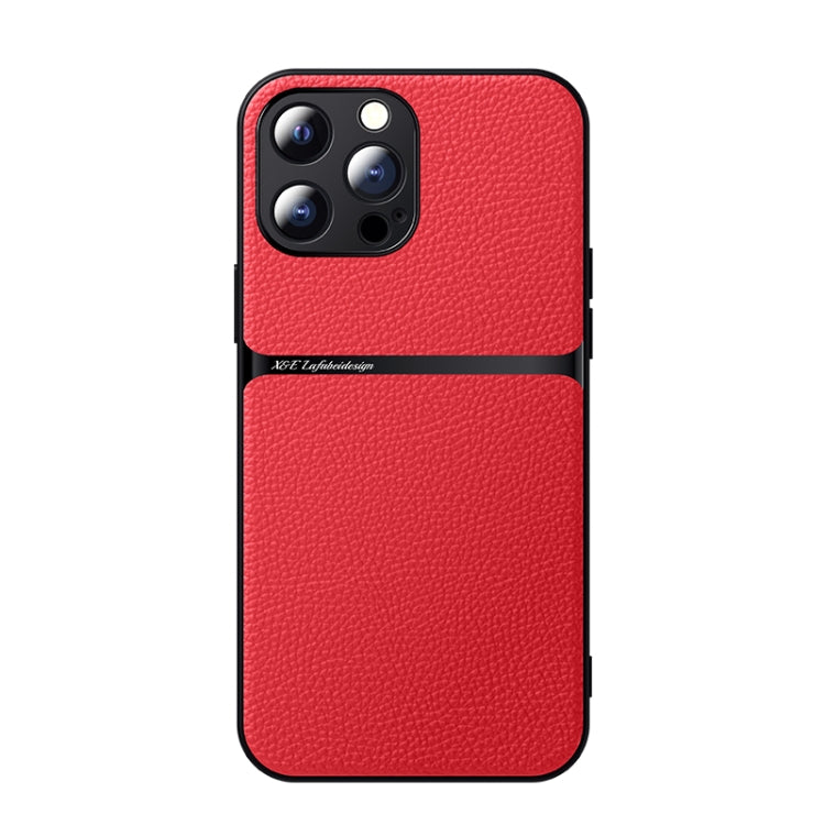 Litchi Leder Magnetische Vollabdeckung Stoßfeste Handyhülle, Für iPhone 14 Pro Max, Für iPhone 13 Pro Max, Für iPhone 13 Pro, Für iPhone 13, Für iPhone 12, Für iPhone 12 Pro Max, Für iPhone 12 Pro, Für iPhone 11 Pro Max