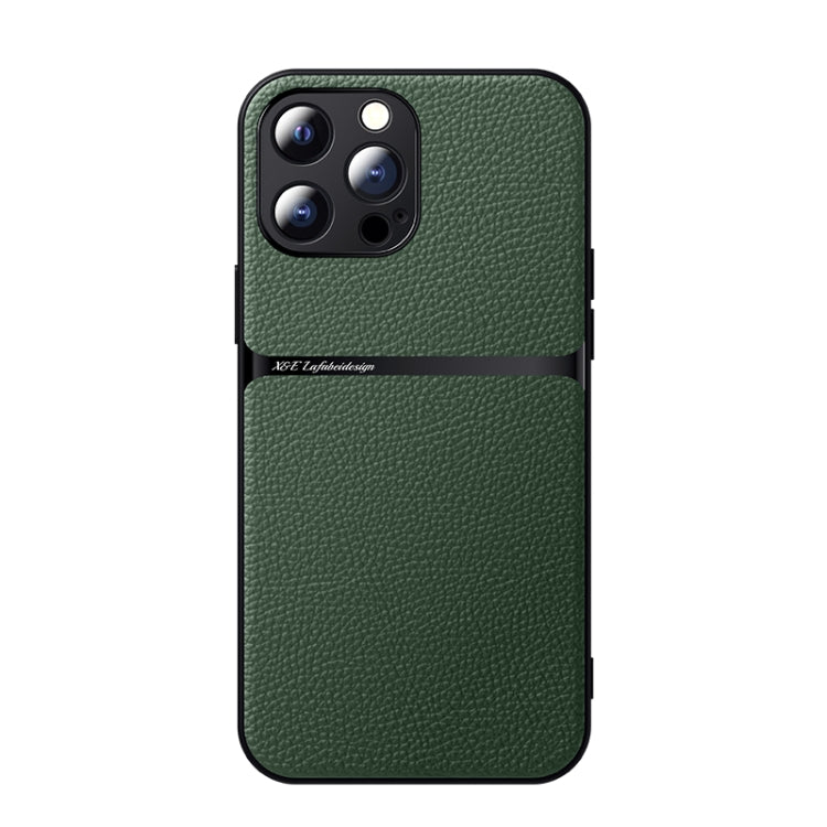 Litchi Leder Magnetische Vollabdeckung Stoßfeste Handyhülle, Für iPhone 14 Pro Max, Für iPhone 13 Pro Max, Für iPhone 13 Pro, Für iPhone 13, Für iPhone 12, Für iPhone 12 Pro Max, Für iPhone 12 Pro, Für iPhone 11 Pro Max