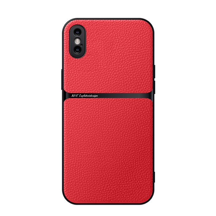 Litchi Leder Magnetische Vollabdeckung Stoßfeste Handyhülle, Für iPhone 11, Für iPhone 11 Pro, Für iPhone X / XS, Für iPhone XR, Für iPhone XS Max