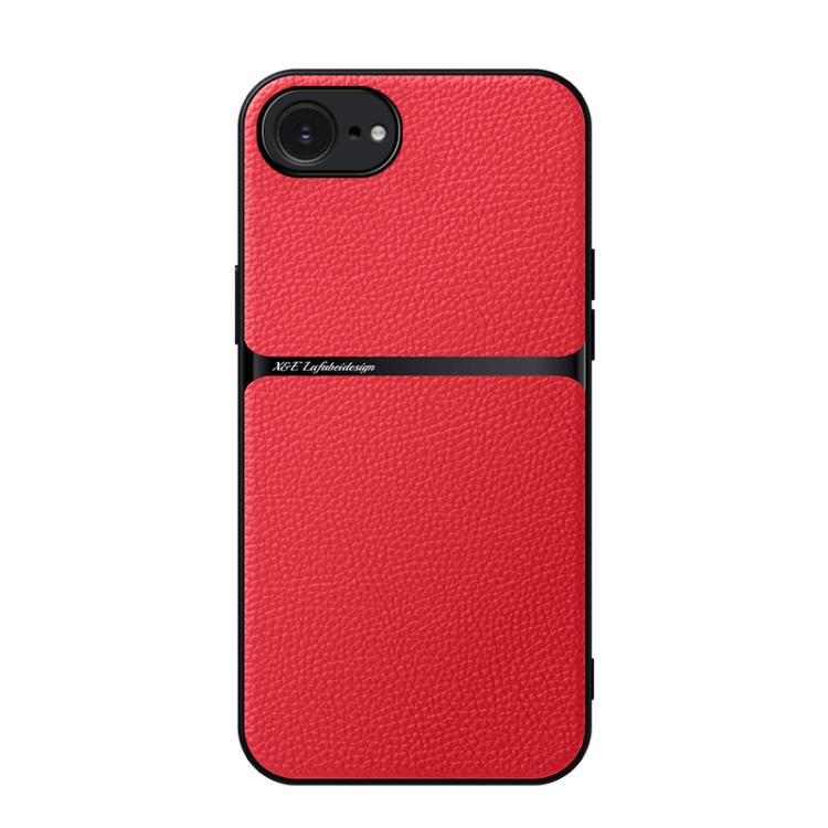 Litschi-Leder Magnetische Rundum-Stoßfeste Handyhülle, Für iPhone 17e / 16e, Für iPhone 17 Pro Max, Für iPhone 17 Pro, Für iPhone 17, Für iPhone Air, Für iPhone 16 Pro Max, Für iPhone 16 Pro, Für iPhone 16 Plus