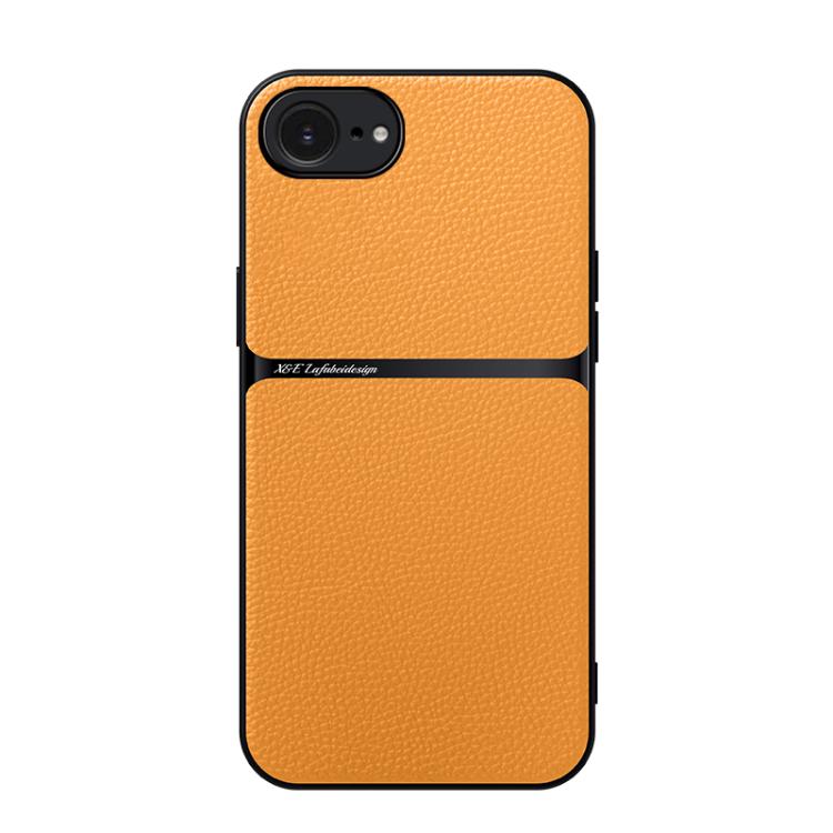 Litschi-Leder Magnetische Rundum-Stoßfeste Handyhülle, Für iPhone 17e / 16e, Für iPhone 17 Pro Max, Für iPhone 17 Pro, Für iPhone 17, Für iPhone Air, Für iPhone 16 Pro Max, Für iPhone 16 Pro, Für iPhone 16 Plus