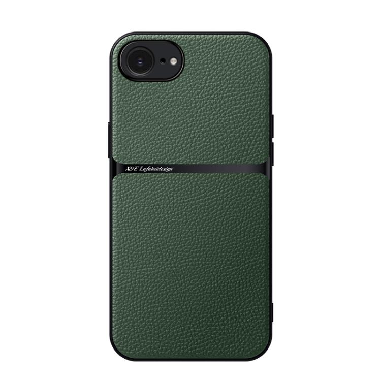 Litschi-Leder Magnetische Rundum-Stoßfeste Handyhülle, Für iPhone 17e / 16e, Für iPhone 17 Pro Max, Für iPhone 17 Pro, Für iPhone 17, Für iPhone Air, Für iPhone 16 Pro Max, Für iPhone 16 Pro, Für iPhone 16 Plus
