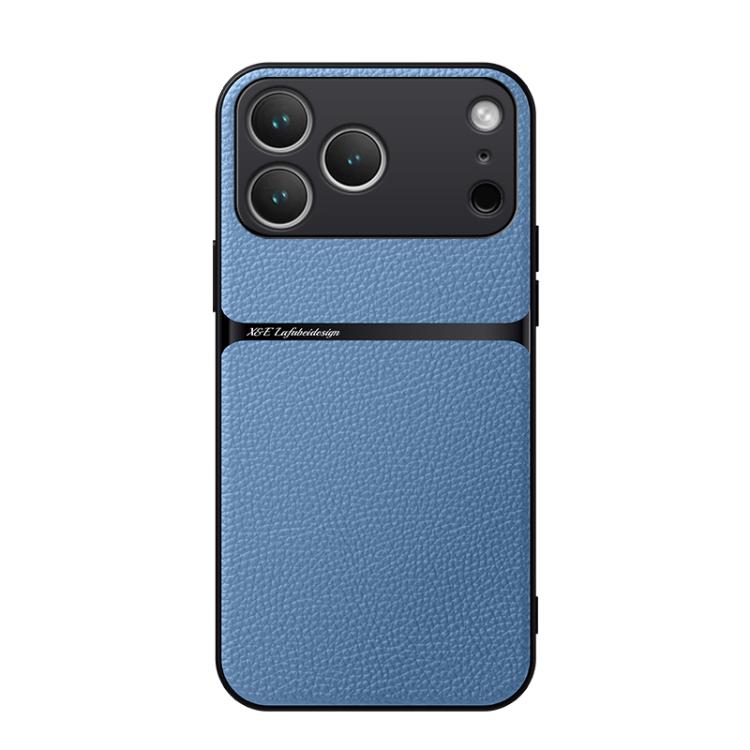 Litschi-Leder Magnetische Rundum-Stoßfeste Handyhülle, Für iPhone 17e / 16e, Für iPhone 17 Pro Max, Für iPhone 17 Pro, Für iPhone 17, Für iPhone Air, Für iPhone 16 Pro Max, Für iPhone 16 Pro, Für iPhone 16 Plus