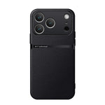 Litschi-Leder Magnetische Rundum-Stoßfeste Handyhülle, Für iPhone 17e / 16e, Für iPhone 17 Pro Max, Für iPhone 17 Pro, Für iPhone 17, Für iPhone Air, Für iPhone 16 Pro Max, Für iPhone 16 Pro, Für iPhone 16 Plus