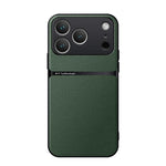 Litschi-Leder Magnetische Rundum-Stoßfeste Handyhülle, Für iPhone 17e / 16e, Für iPhone 17 Pro Max, Für iPhone 17 Pro, Für iPhone 17, Für iPhone Air, Für iPhone 16 Pro Max, Für iPhone 16 Pro, Für iPhone 16 Plus