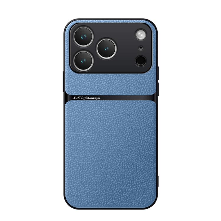 Litschi-Leder Magnetische Rundum-Stoßfeste Handyhülle, Für iPhone 17e / 16e, Für iPhone 17 Pro Max, Für iPhone 17 Pro, Für iPhone 17, Für iPhone Air, Für iPhone 16 Pro Max, Für iPhone 16 Pro, Für iPhone 16 Plus