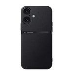 Litschi-Leder Magnetische Rundum-Stoßfeste Handyhülle, Für iPhone 17e / 16e, Für iPhone 17 Pro Max, Für iPhone 17 Pro, Für iPhone 17, Für iPhone Air, Für iPhone 16 Pro Max, Für iPhone 16 Pro, Für iPhone 16 Plus