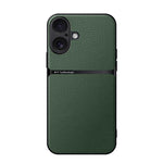 Litschi-Leder Magnetische Rundum-Stoßfeste Handyhülle, Für iPhone 17e / 16e, Für iPhone 17 Pro Max, Für iPhone 17 Pro, Für iPhone 17, Für iPhone Air, Für iPhone 16 Pro Max, Für iPhone 16 Pro, Für iPhone 16 Plus
