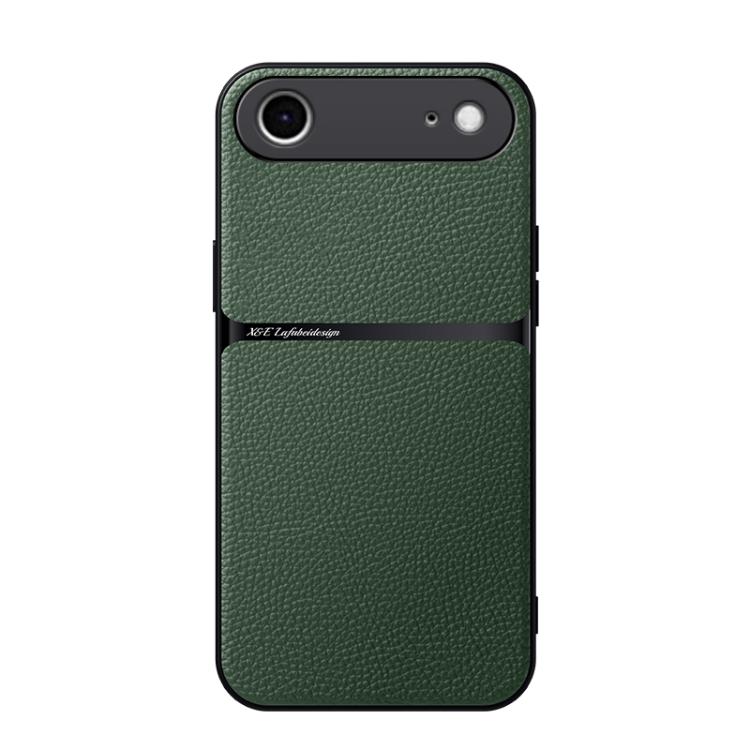 Litschi-Leder Magnetische Rundum-Stoßfeste Handyhülle, Für iPhone 17e / 16e, Für iPhone 17 Pro Max, Für iPhone 17 Pro, Für iPhone 17, Für iPhone Air, Für iPhone 16 Pro Max, Für iPhone 16 Pro, Für iPhone 16 Plus