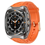 Modifiziertes PC-Hybrid-TPU-Uhrengehäuse mit Armband, für Samsung Galaxy Watch Ultra 47 mm / Ultra 2025