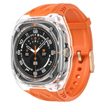 Modifiziertes PC-Hybrid-TPU-Uhrengehäuse mit Armband, für Samsung Galaxy Watch Ultra 47 mm / Ultra 2025