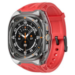 Modifiziertes PC-Hybrid-TPU-Uhrengehäuse mit Armband, für Samsung Galaxy Watch Ultra 47 mm / Ultra 2025