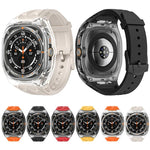 Modifiziertes PC-Hybrid-TPU-Uhrengehäuse mit Armband, für Samsung Galaxy Watch Ultra 47 mm / Ultra 2025