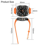 Modifiziertes PC-Hybrid-TPU-Uhrengehäuse mit Armband, für Samsung Galaxy Watch Ultra 47 mm / Ultra 2025