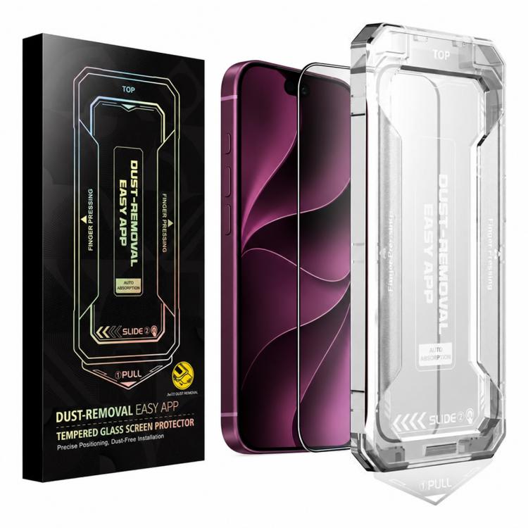 Easy Install HD Tempered Glass Film, For iPhone 18 Pro, For iPhone 18 Pro Max, For iPhone 17e / 16e / 14 / 13 Pro / 13, For iPhone 17 Pro Max, For iPhone 17 Pro, For iPhone 17 / 16 Pro, For iPhone Air, For iPhone 16 Pro Max, For iPhone 16 Plus / 15 Plu...