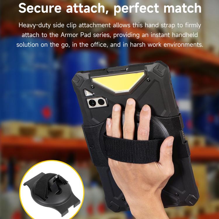 Ulefone UAS02 Tablet Hand Strap Holder for Ulefone Armor Pad 4 / 4 Ultra, For Ulefone Armor Pad 4 / 4 Ultra