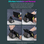 Ulefone Tragbarer Halter Kabelloser Bluetooth-Lautsprecher für Ulefone Armor Pad 4 / 4 Ultra, Für Ulefone Armor Pad 4 / 4 Ultra