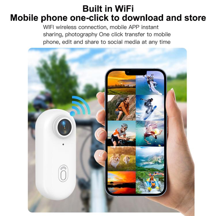 H88 1080P Daumen-Sportkamera Mini WiFi Kamera, einfache Version, Standardversion