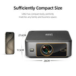 AUN U002 1920x1080P 970ANSI Android 12 Heimkino Smart-Projektor, US-Stecker, UK-Stecker, AU-Stecker, EU-Stecker