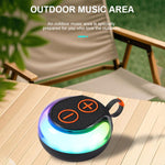 Tragbarer Outdoor-RGB-Licht Bluetooth-Lautsprecher Desktop-Subwoofer
