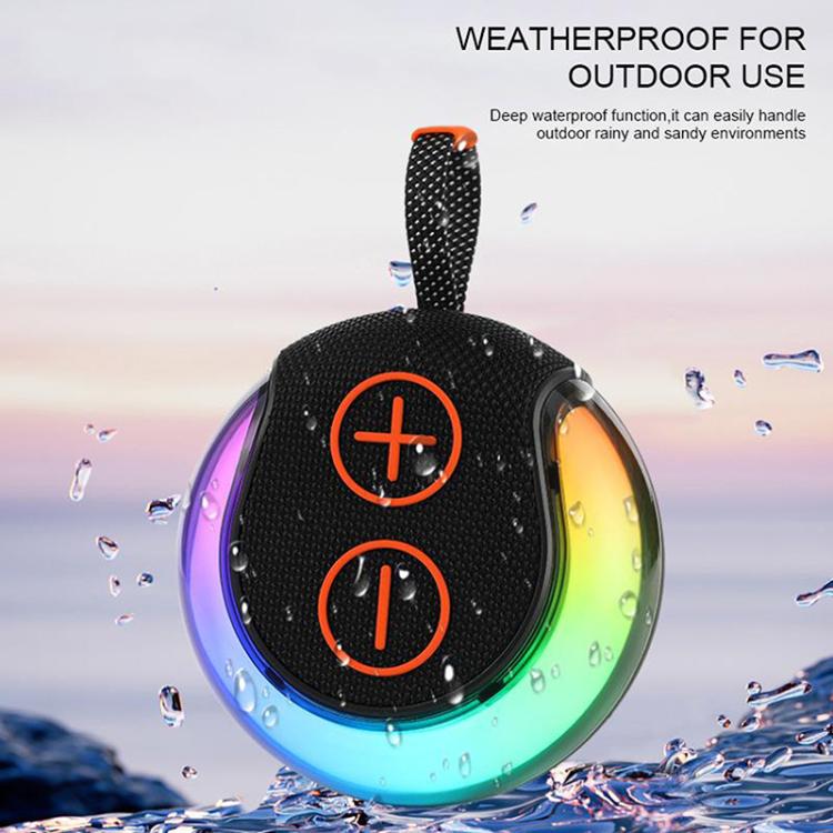 Tragbarer Outdoor-RGB-Licht Bluetooth-Lautsprecher Desktop-Subwoofer