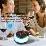 Tragbarer Outdoor-RGB-Licht Bluetooth-Lautsprecher Desktop-Subwoofer