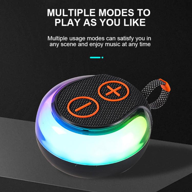Tragbarer Outdoor-RGB-Licht Bluetooth-Lautsprecher Desktop-Subwoofer
