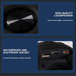 Tragbarer Outdoor-RGB-Licht Bluetooth-Lautsprecher Desktop-Subwoofer