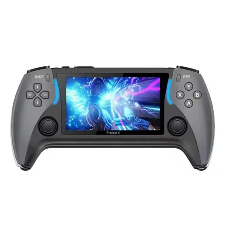PROJECT X Handheld-Spielkonsole mit 4,3-Zoll-Bildschirm und ATM 7051 CPU