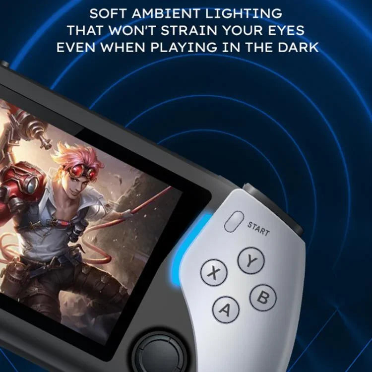 PROJECT X Handheld-Spielkonsole mit 4,3-Zoll-Bildschirm und ATM 7051 CPU