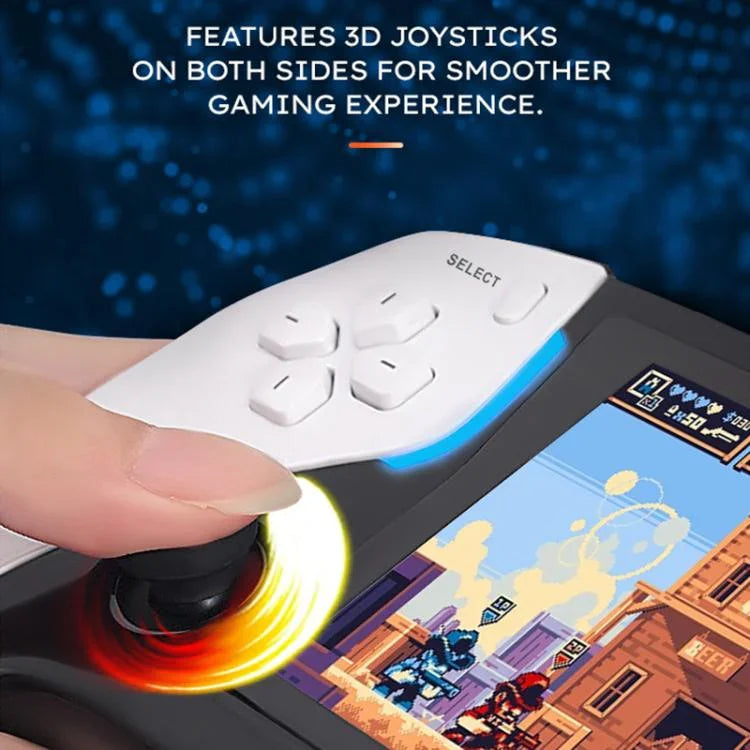PROJECT X Handheld-Spielkonsole mit 4,3-Zoll-Bildschirm und ATM 7051 CPU